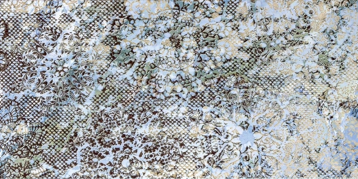 Inedita Listello 8431940397387 - Blue, Naturale, 7.3x99.5cm, 10.00mm, Not rectified