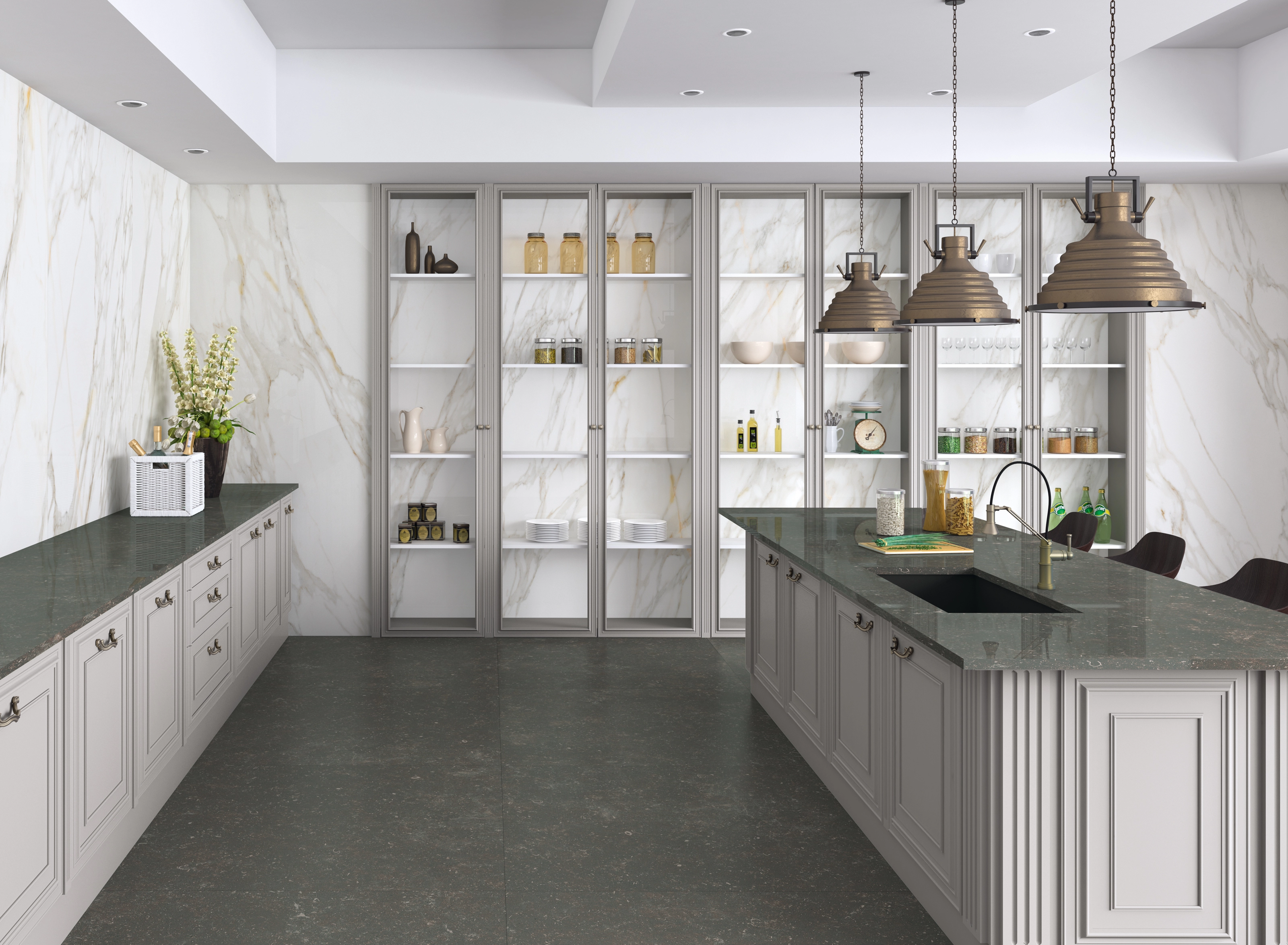 Apavisa Borghini, Marble