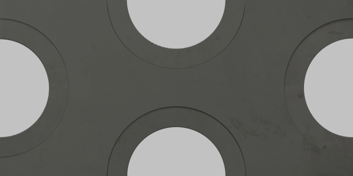 Regeneration Decoro Moon 8431940229107 - Black, Naturale, 44.63x89.46cm, 11.00mm, Rectified