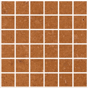 Fire Mosaico 5x5 8431940374067 - Rosso, Naturale, 29.75x29.75cm, 10.00mm, Not rectified