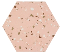 South 8431940358760 - Pink, Naturale, 25x29cm, 10.00mm, Not rectified