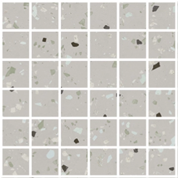 South Mosaico 5x5 8431940374173 - Grey, Naturale, 29.75x29.75cm, 10.00mm, Not rectified