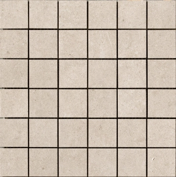 Square Mosaico 5x5 1065080 - Rope In, Naturale, 30x30cm, 9.50mm, Rectified