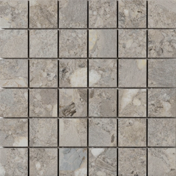 Ceppo Di Gres Mosaico Tessera 1078340 - Grigio, Naturale, 30x30cm, 9.50mm, Rectified