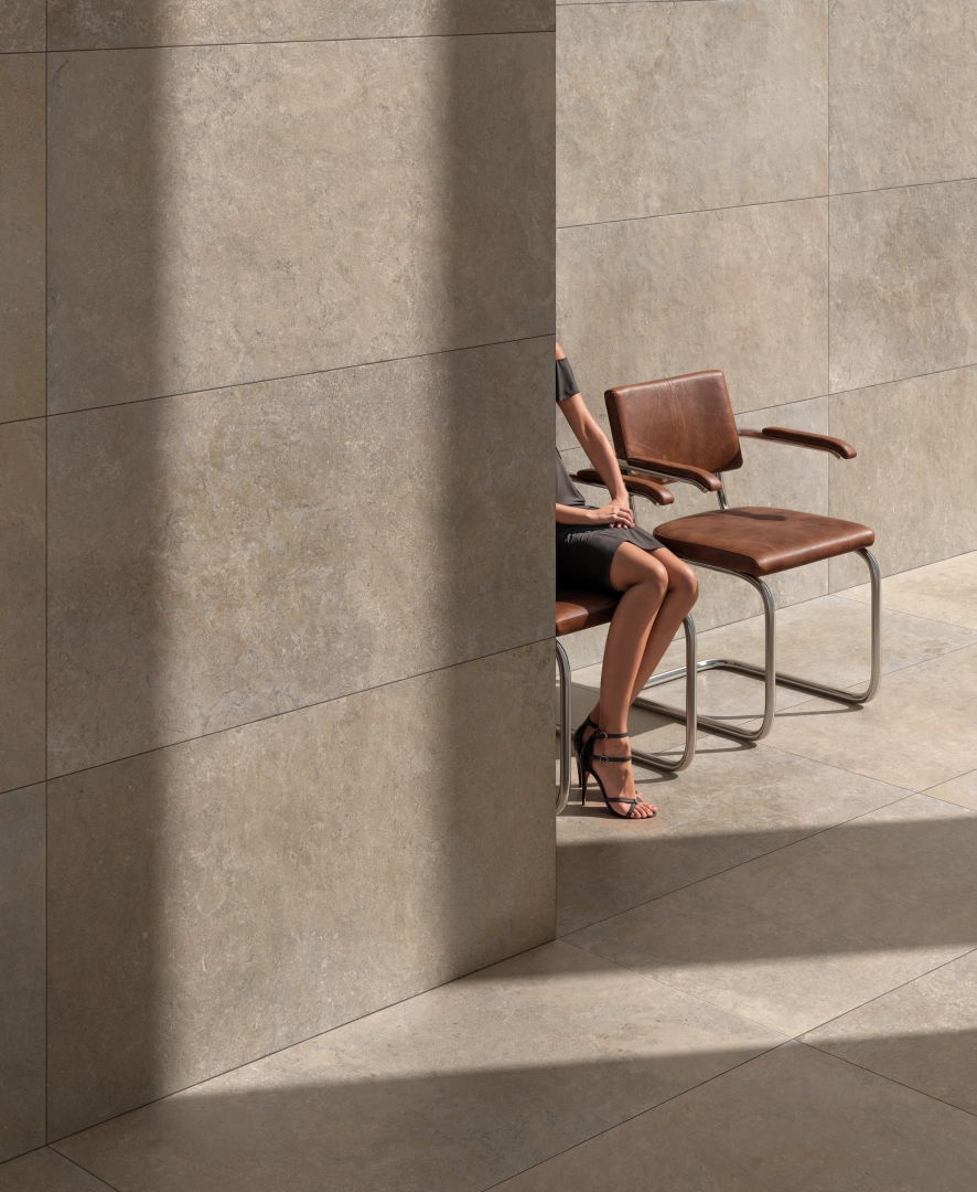 Cercom Stone Vision Mud, Naturale, 100x100cm, 8.50mm, Rectified — Réf ...