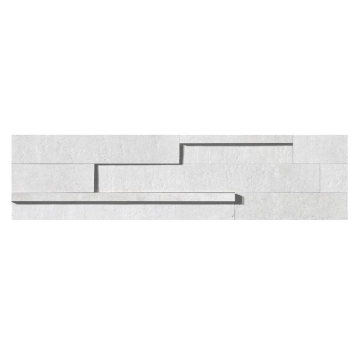 Gravity Mosaico 3D 1048259 - Light, Naturale, 15x60cm, 10.00mm, Rectified
