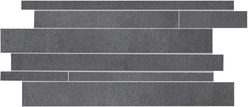 Gravity Mosaico Mix S/2 1048251 - Dark, Naturale, 30x60cm, 10.00mm, Rectified