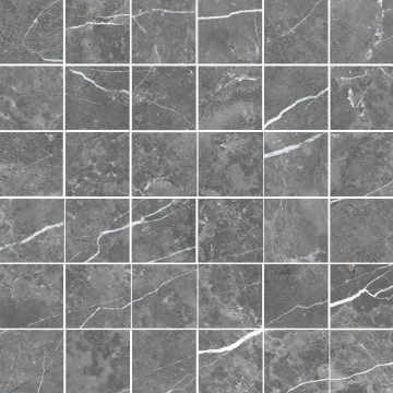 Elite Malla 362812949213 - Graphite, Matt, 30x30cm, 10.00mm, not-rectified