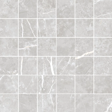 Elite Malla 362811839213 - Silver, Matt, 30x30cm, 10.00mm, not-rectified