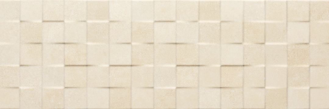 Yaiza RLV Cubic 277250078797 - Beige, Matt, 25x75cm, 10.00mm, not-rectified