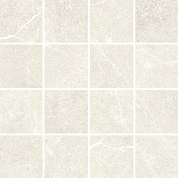 Soapstone Mesh 386351080988 - White, Matt, 30x30cm, 10.00mm, not-rectified