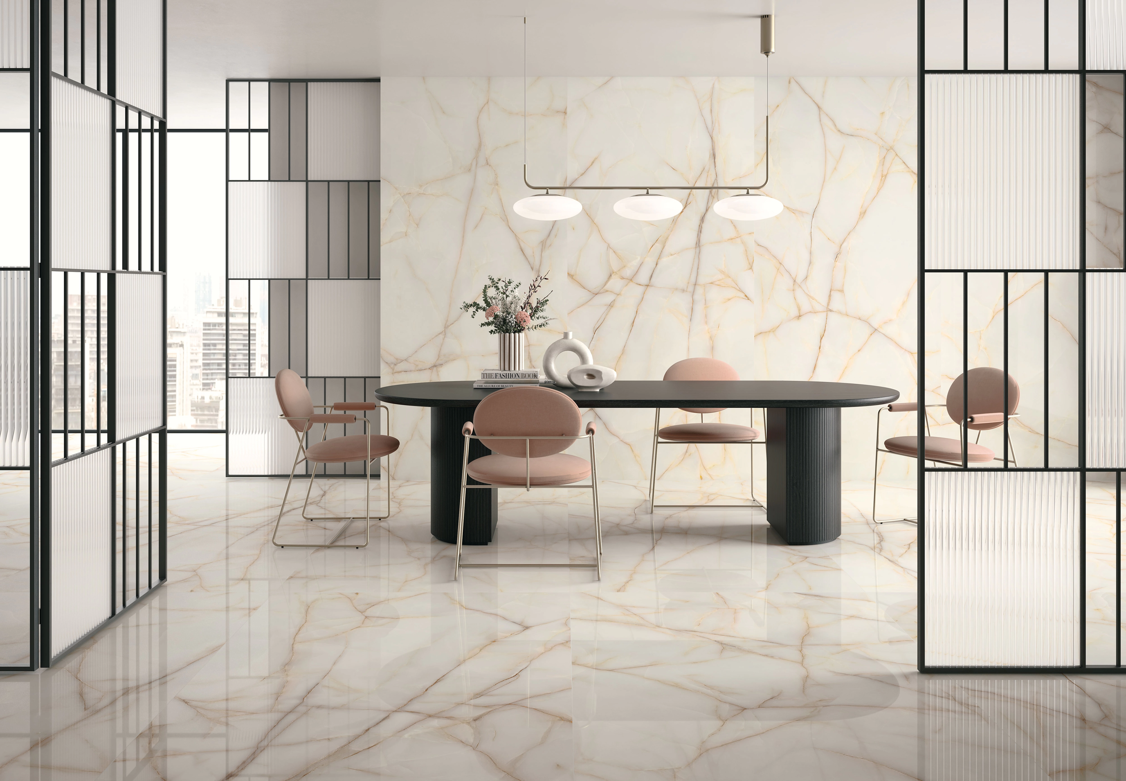 Tau Ceramica Onice Gold, Marble