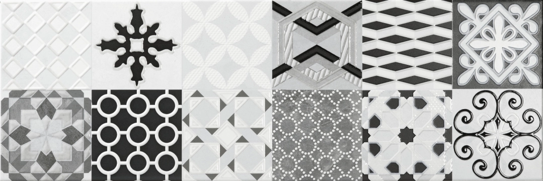 Sun Decor 287365578026 - Mono, Matt, 25x75cm, 10.00mm, not-rectified