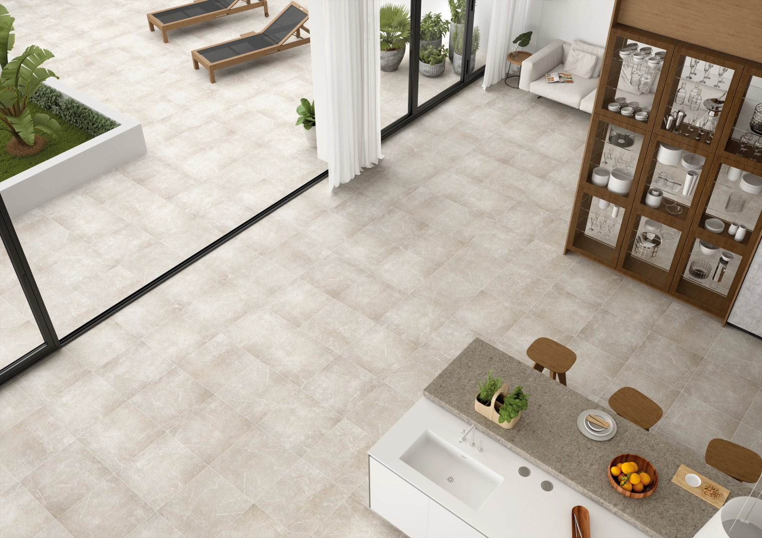 Stn Ceramica Medici Natural, Inout, 60x60cm, 10.00mm, Rectified — SKU ...