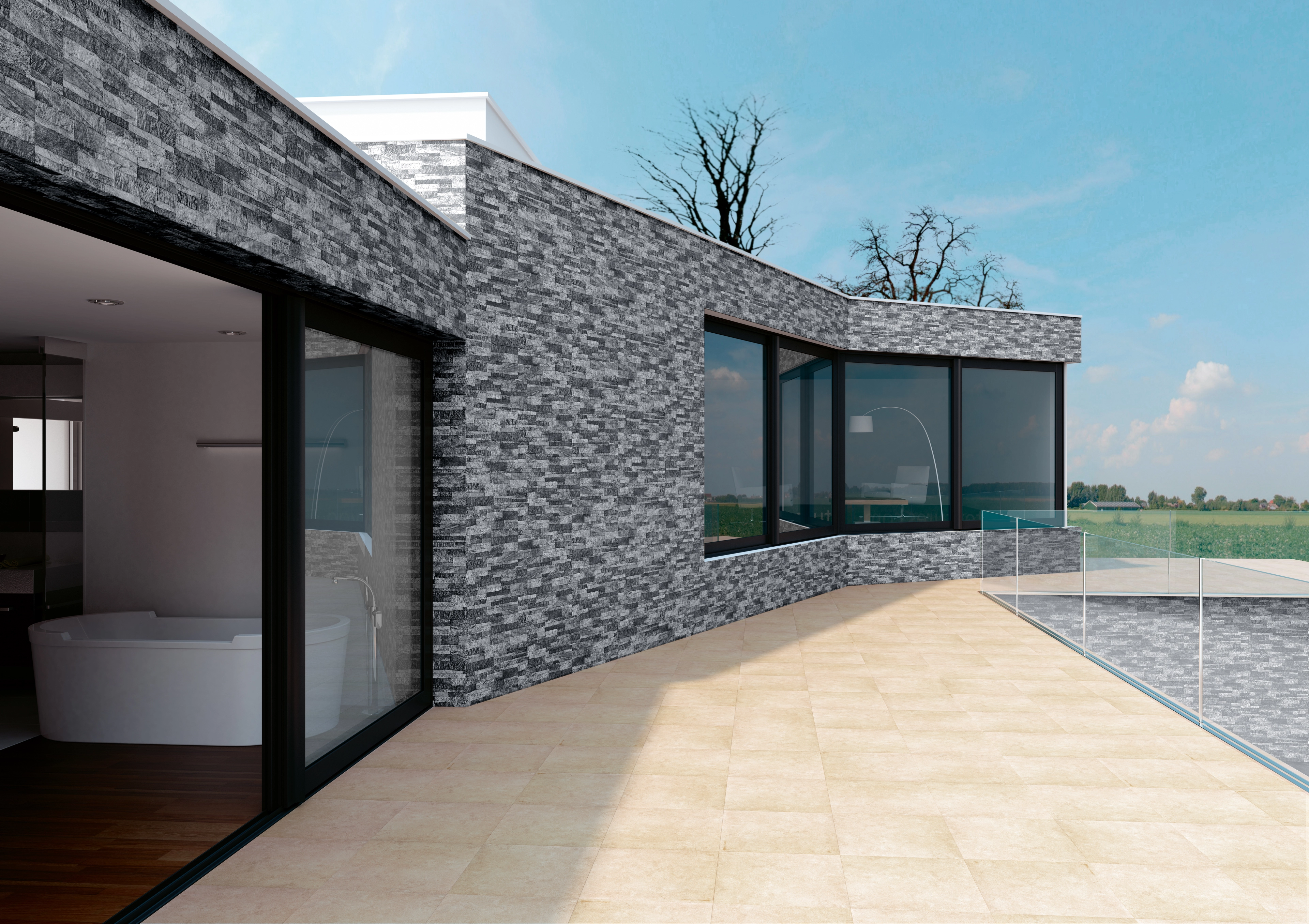 Stn Ceramica Cantabria, Brick; Stone