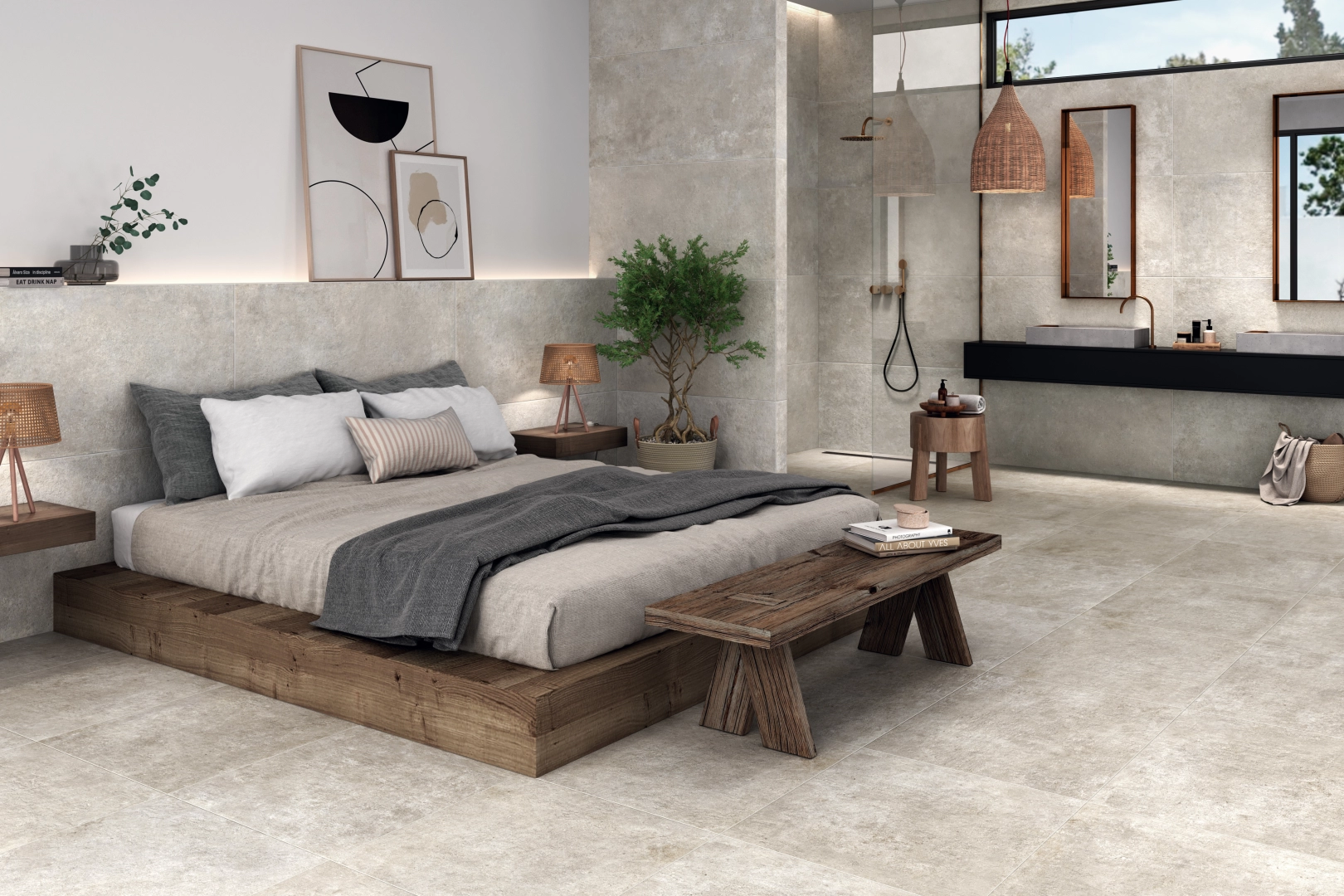 Stn Ceramica Crassana Natural, Inout, 100x100cm, 10.00mm, Rectified ...