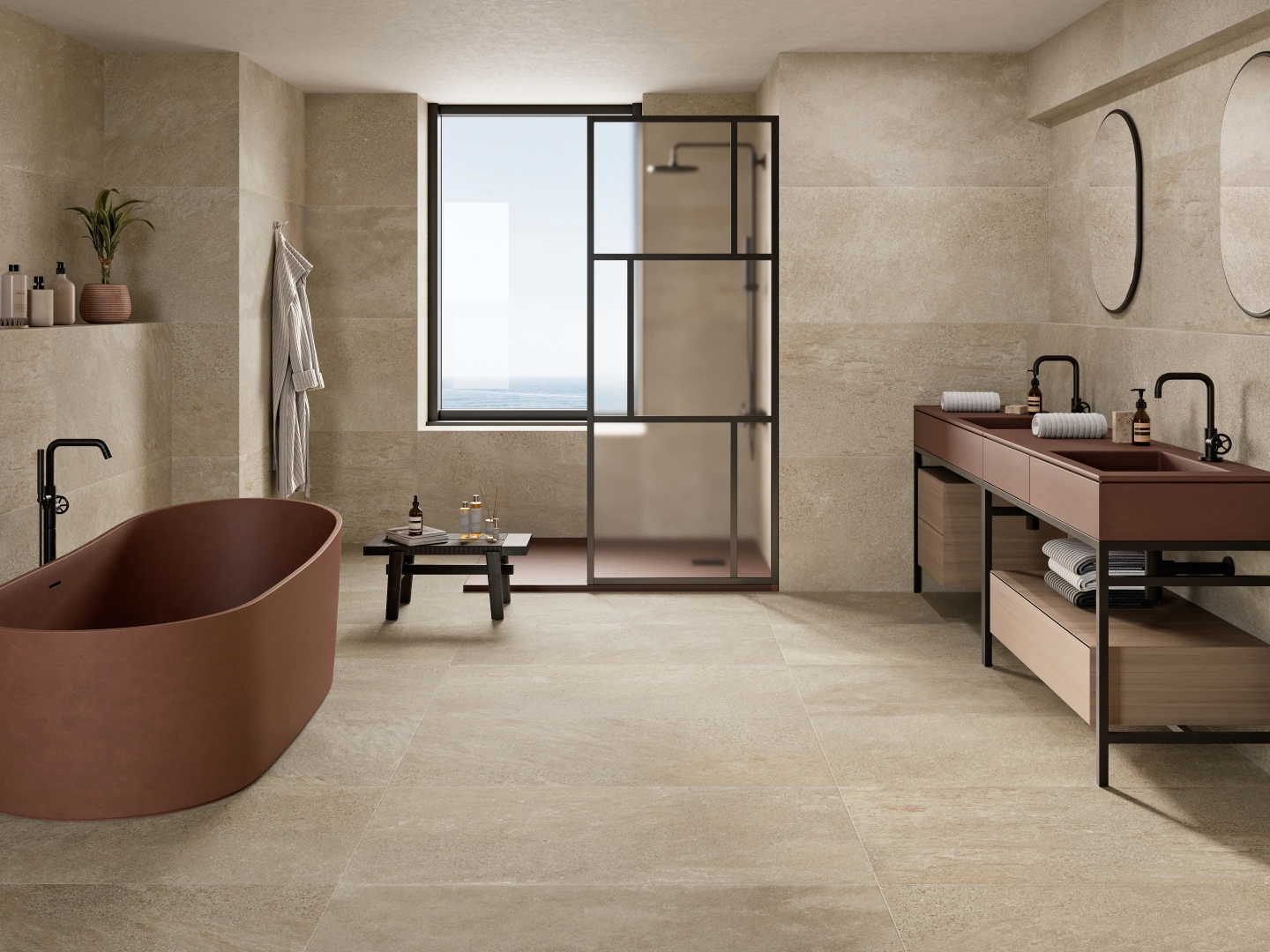 Stn Ceramica Triunfo Natural, Inout, 60x60cm, 10.00mm, Rectified — SKU ...