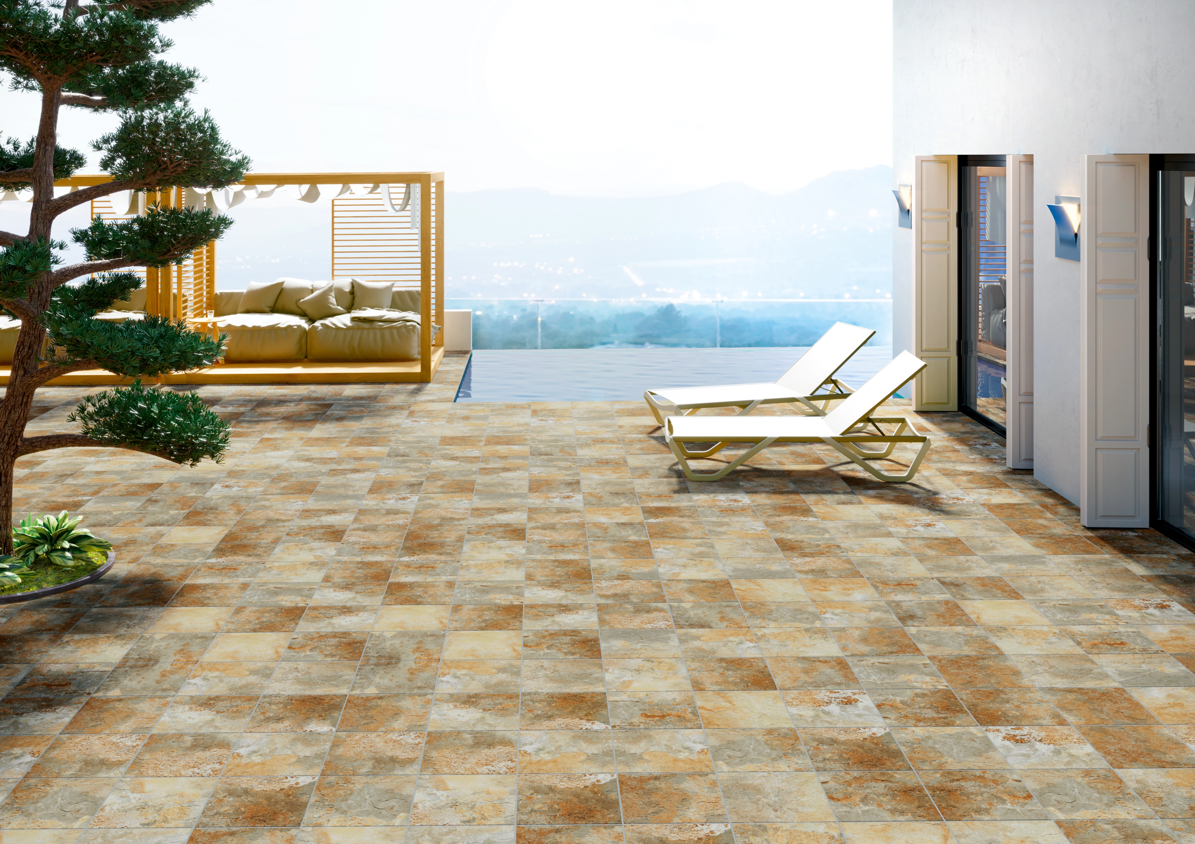 Stn Ceramica Minot, Stone