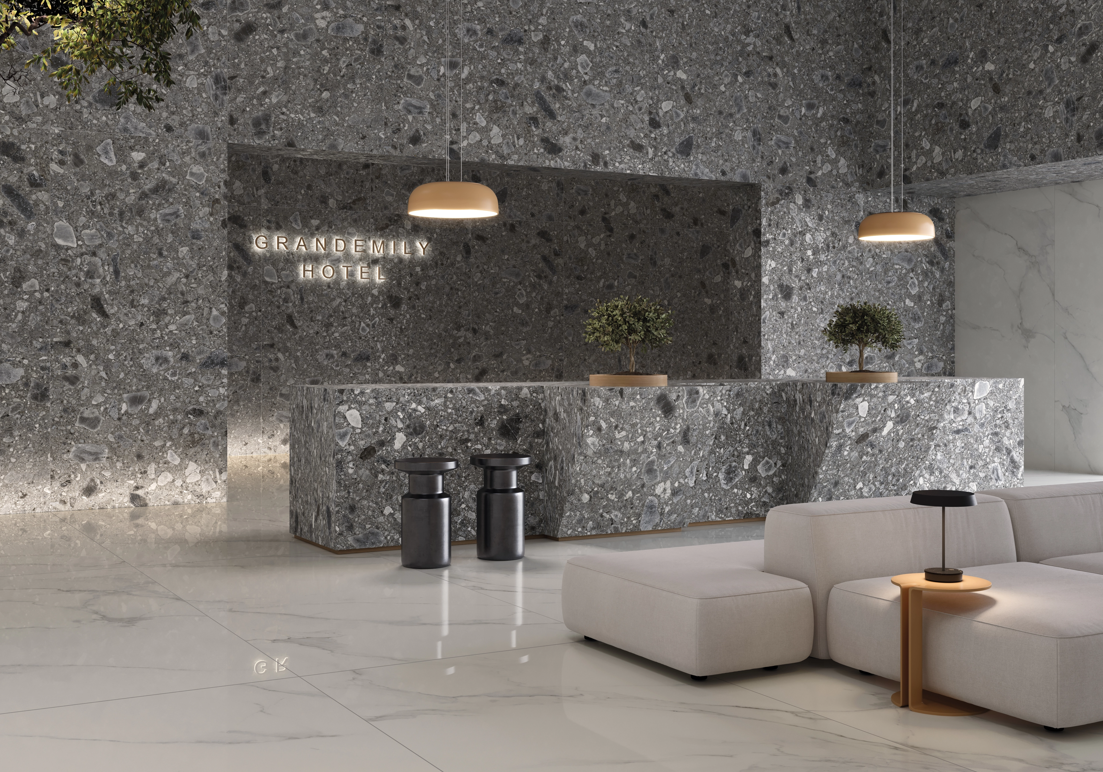 Stn Ceramica Balnea, Stone