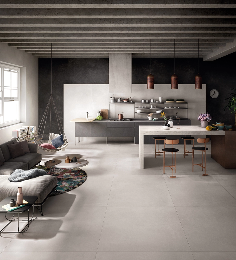 Desvres Ariana Concrea Plain | Dimora