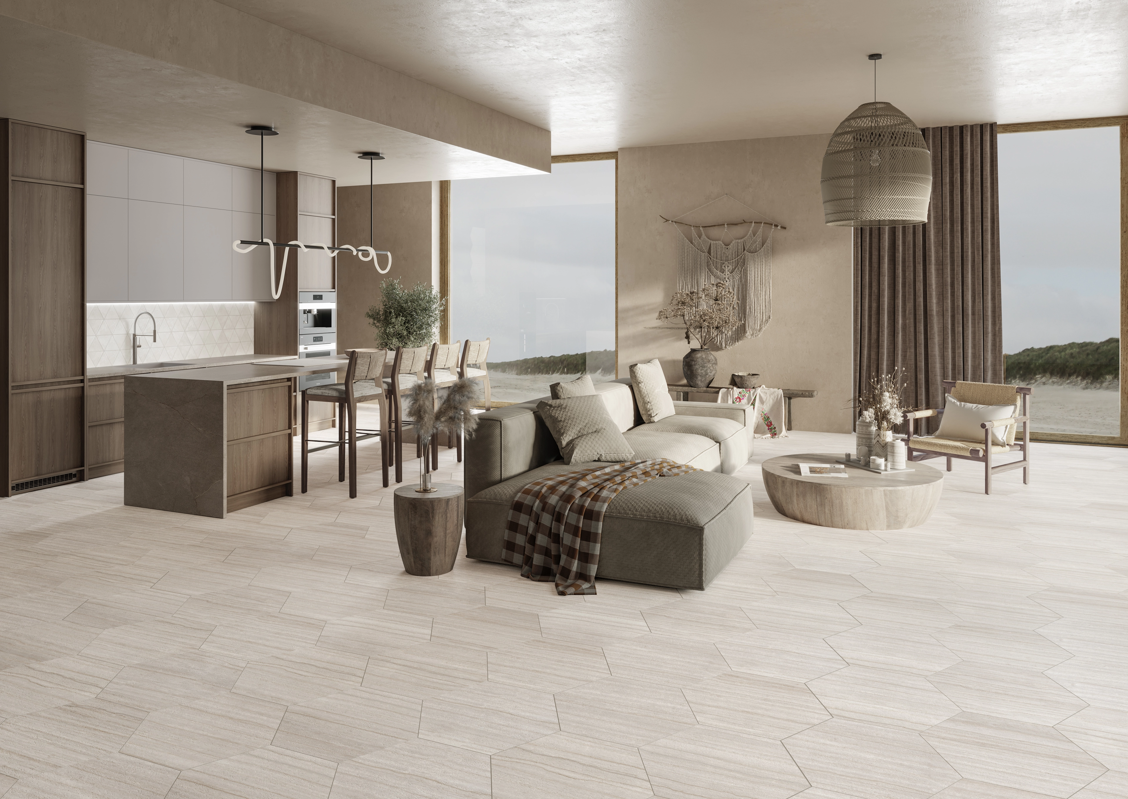 Realonda Travertino, Marble