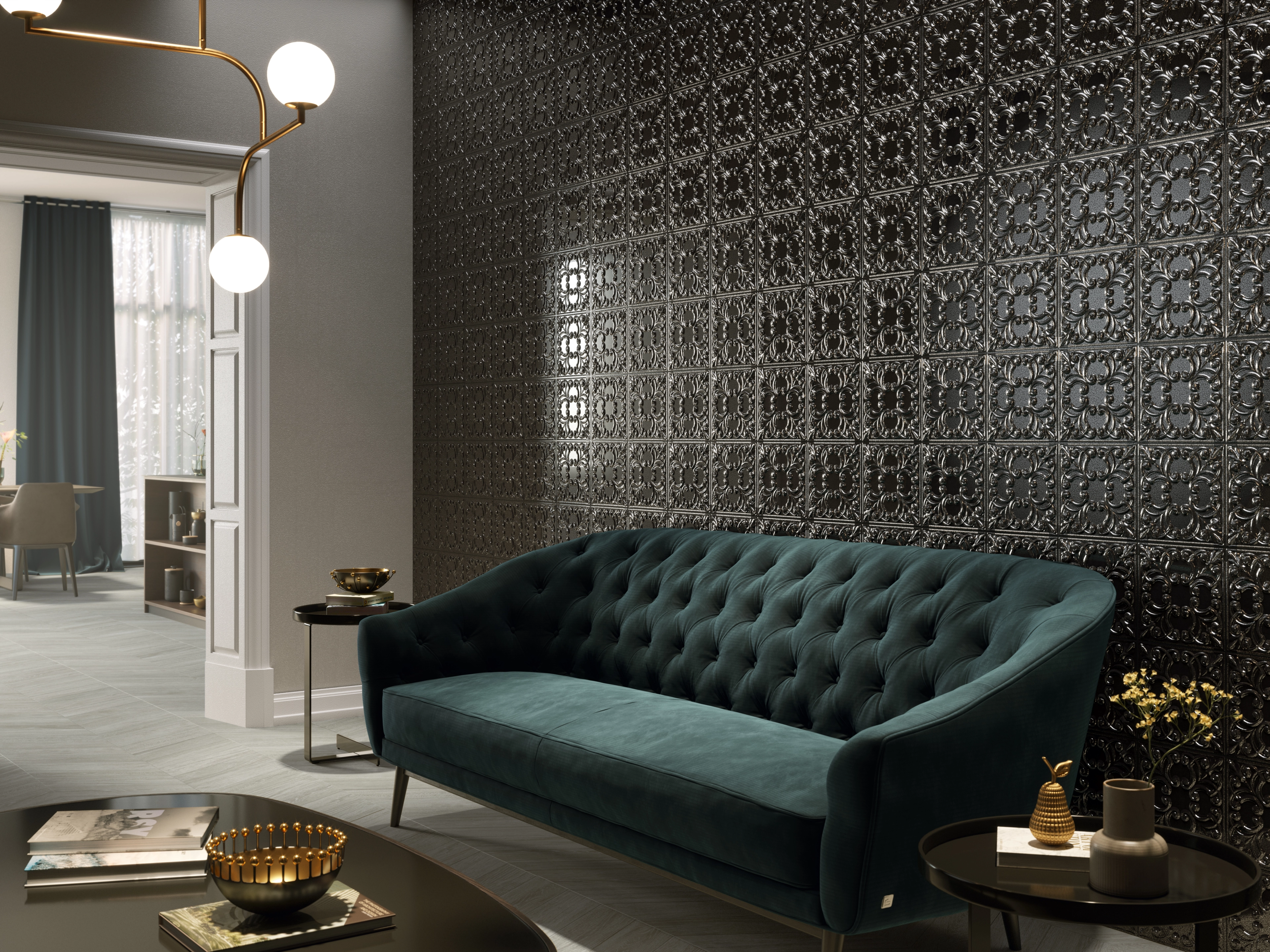 Realonda Tin Tile, Metal