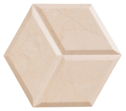 Zaire Decor Crema, Satin, 28.5x33cm, 11.00mm, Not rectified