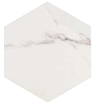 Zaire Carrara, Satin, 28.5x33cm, 9.00mm, Not rectified