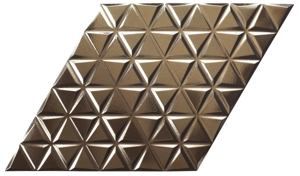 Diamond Waves Gold, Mate, 40x70cm, 12.00mm, Not rectified