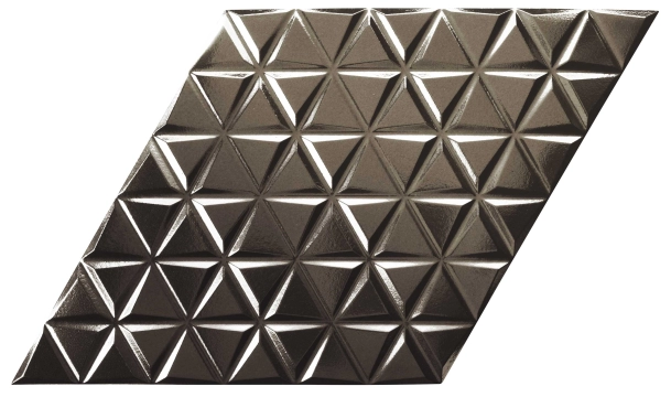 Diamond Waves Antracite, Mate, 40x70cm, 12.00mm, Not rectified