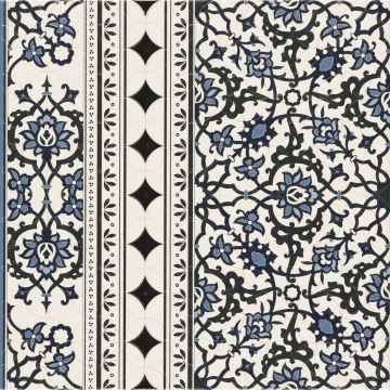 Orly Deco Cenefa, Satin, 44x44cm, 10.00mm, Not rectified