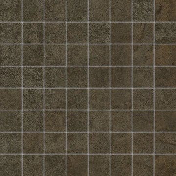 Metallic Mosaico B663.0117.009K - Carbon, Natural, 13.78x13.78