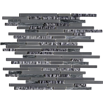 Eternity Mini Strip Grey, Mate, 29.7x29.7cm, 8.00mm, Rectified
