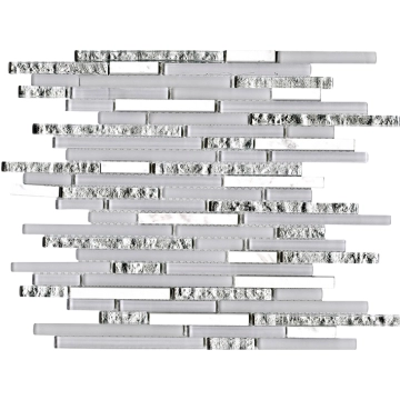 Eternity Mini Strip White, Mate, 29.7x29.7cm, 8.00mm, Rectified