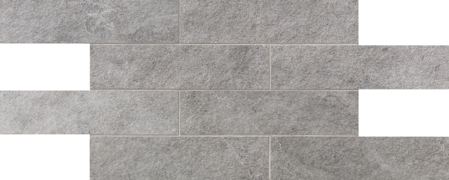 Waterfall Brick LGVWF35 - Silver, Naturale, 30x60cm, 9.50mm, Not rectified