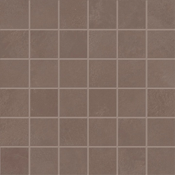 Colovers Mosaico LWNM - Brown, Matt, 30x30cm, 9.00mm, Not rectified
