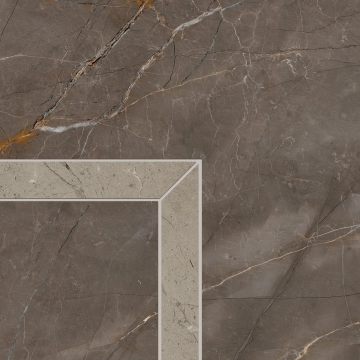 Prestigio Fascia Minimal Angolo LK30 - Pulpis, Lucido, 15x15cm, 9.00mm, Rectified