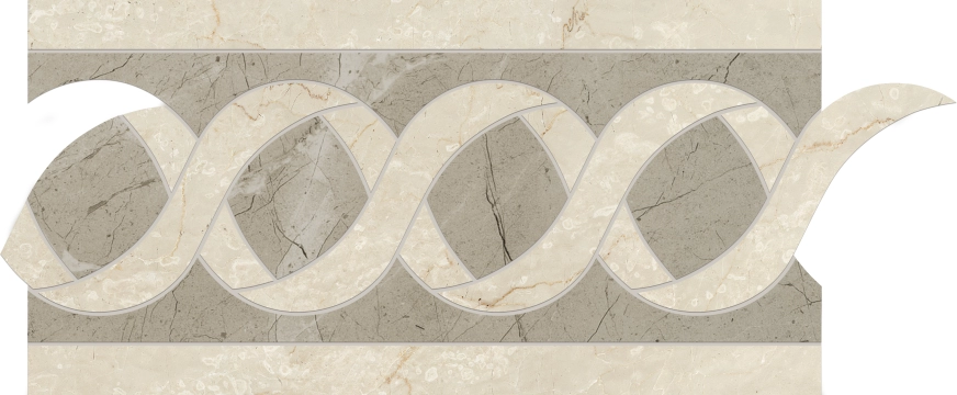 Prestigio Fascia Classic LY97 - Arcadia, Lucido, 15x30cm, 9.00mm, Rectified