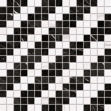 Prestigio Mosaico Micro RB65 - Marquinia, Lucido, 30x30cm, 9.00mm, Rectified
