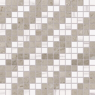 Prestigio Mosaico Micro RB63 - Arcadia, Lucido, 30x30cm, 9.00mm, Rectified