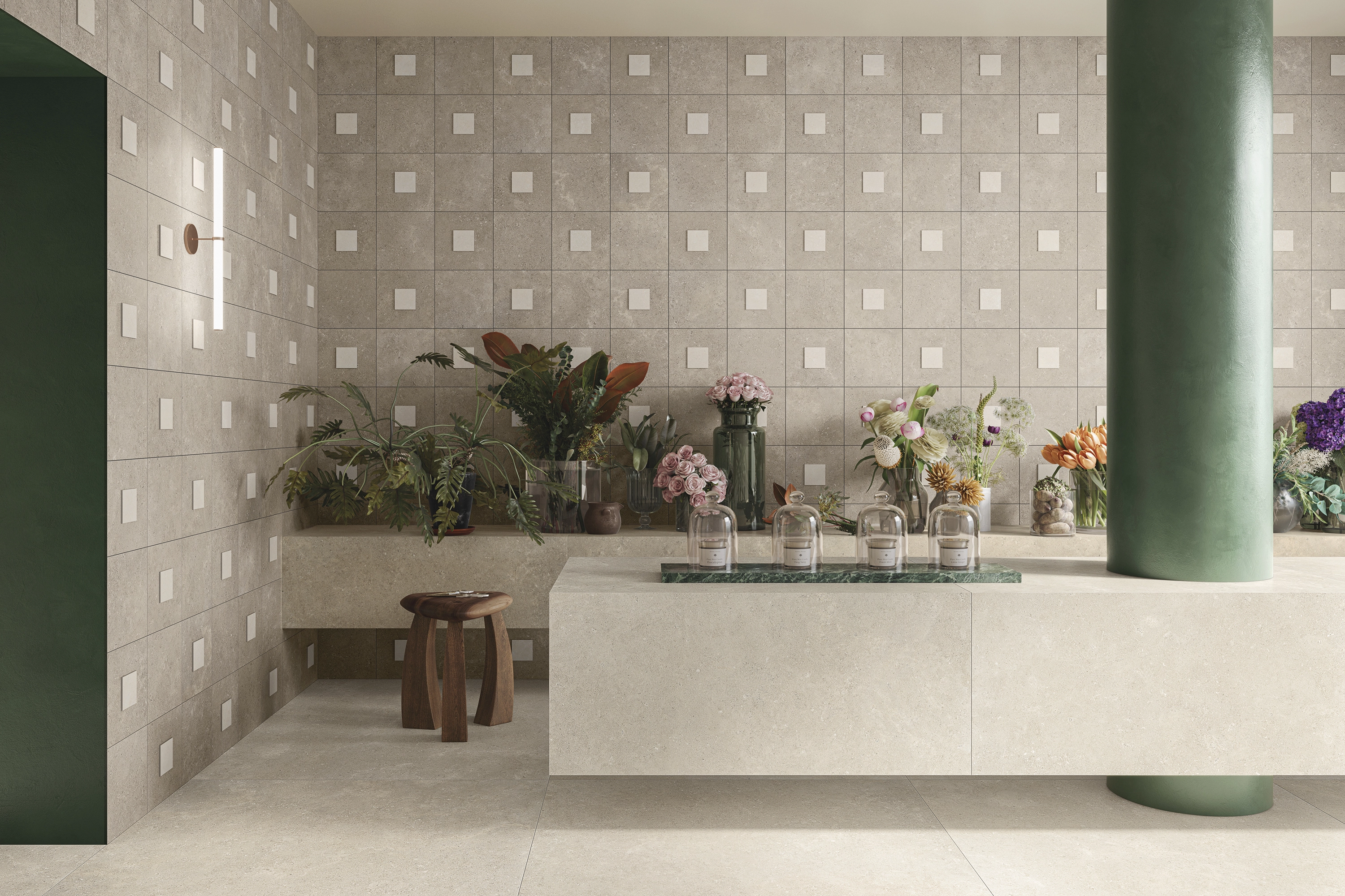 Ceramiche Refin Coquille, Stone