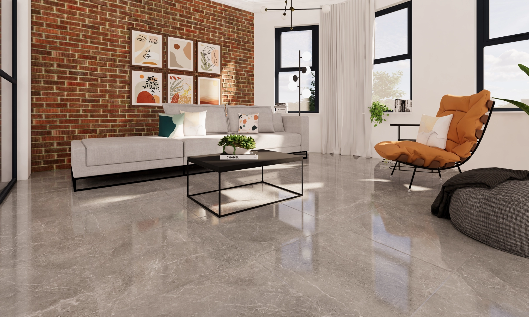 Prissmacer Kibal Gris Mas, Matt, 60x60cm, 8.50mm, Rectified — SKU: [SKU ...