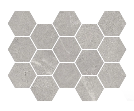 Olympia Hex Perla, Matt, 32.5x22.5cm, 10.00mm, Rectified