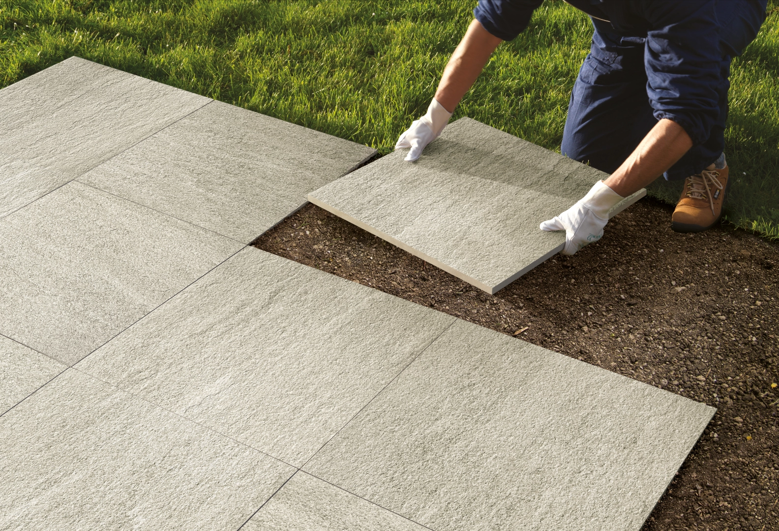 Fmg Fabbrica Marmi e Graniti Quarzite Sabbia, Natural plus, 60x120cm ...