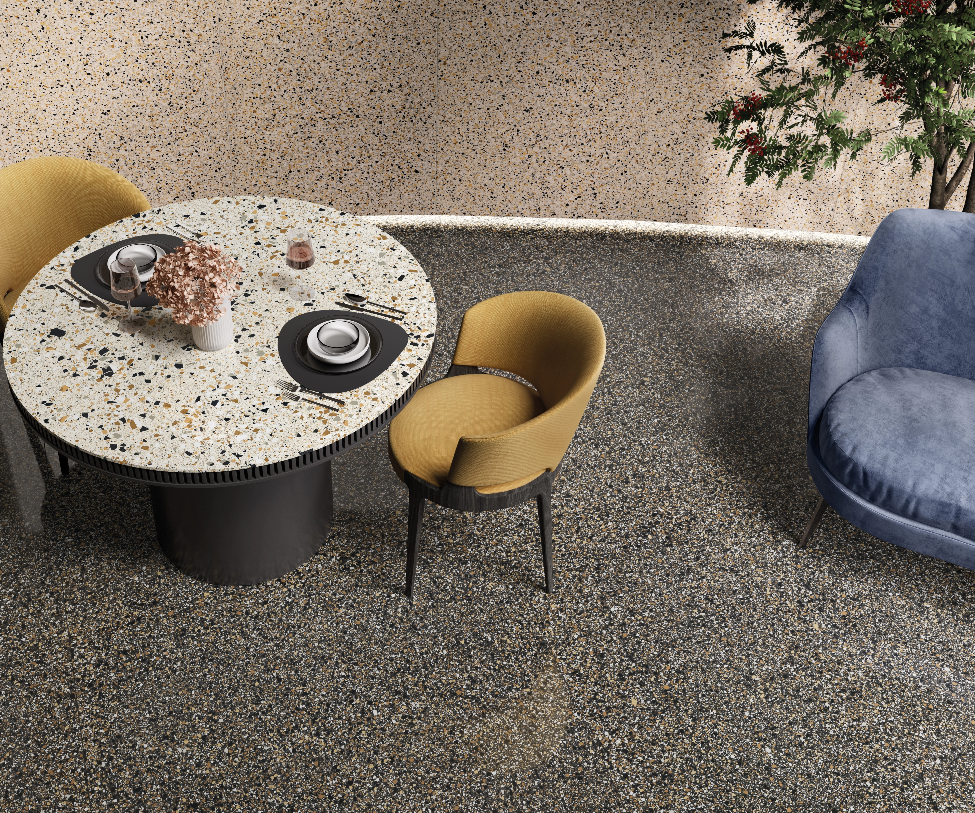 Fmg Fabbrica Marmi e Graniti Rialto, Terrazzo