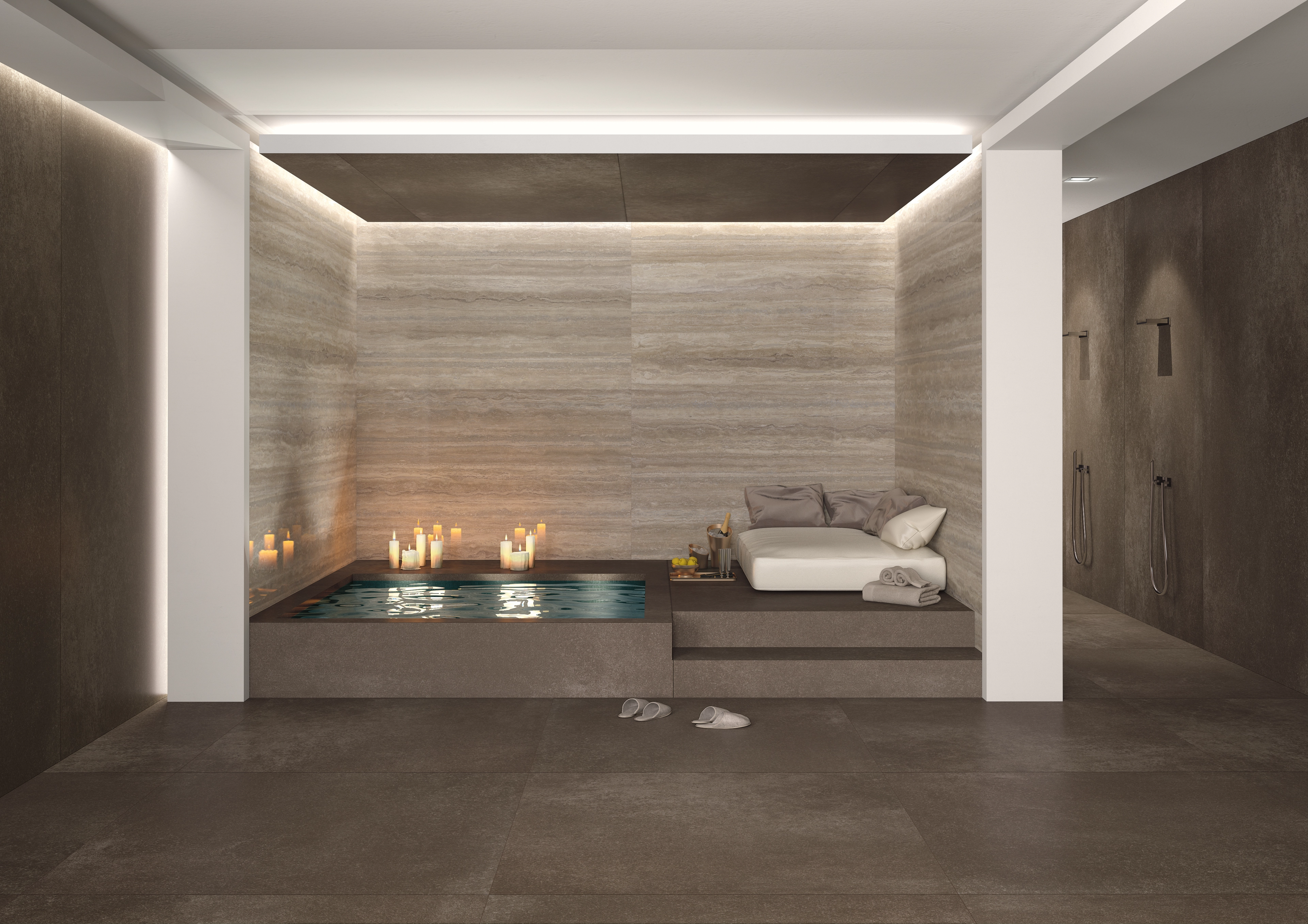 Fmg Fabbrica Marmi e Graniti Travertini Maxfine, Stone