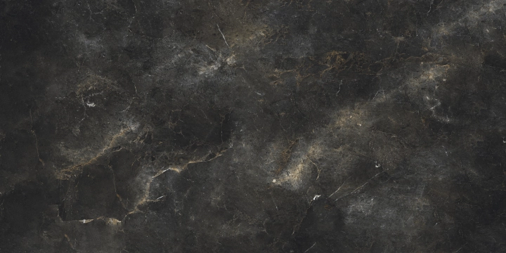 Art Stone Maxfine - Mystic Black, Natural, 37.5x75cm, 6.00mm, Rectified