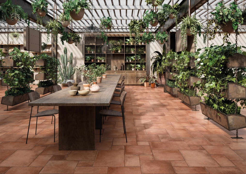 Carreaux rouges | Dimora